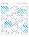 post stencil Mixed media stencil Set CrafTreat Weaves and Diamonds Stencil 
