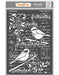 CrafTreat Bird Song StencilCTS606