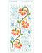 Flower Medley Stencil Colored version