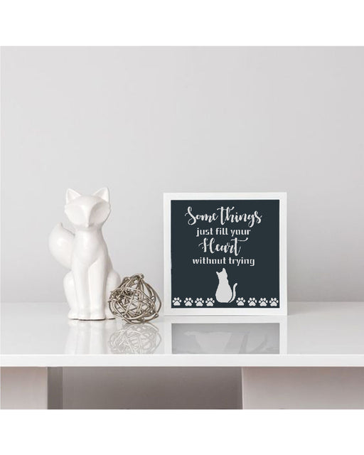 Animal Quotes Stencil for Wall Frame