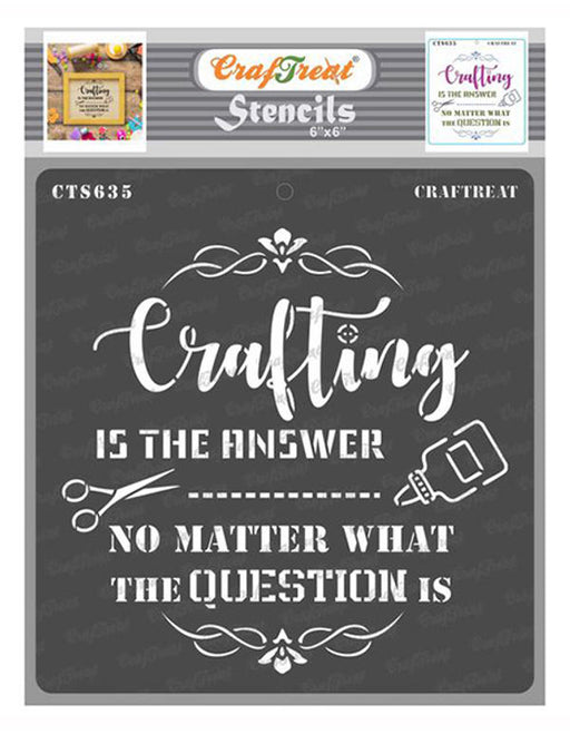 CrafTreat Crafting is the answer StencilCTS635