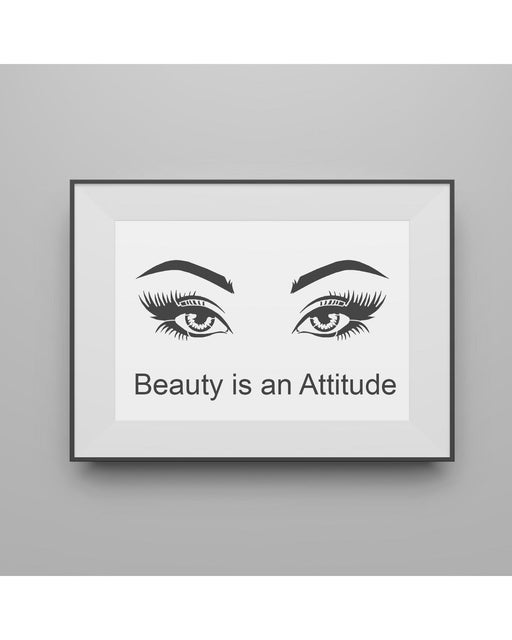 Beautiful Eyes Quotes Stencil for wall decor frame 