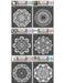 CrafTreat Mandala Designs Bundle Rangoli Stencil 