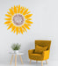 CrafTreat Large Sunflower Wall Stencils Sunflower and Floral Patterns Stencils for Wall Paintings