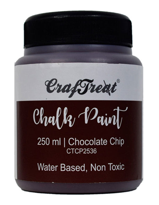 CrafTreat Chalk Paint Chocolate Chip 250ml