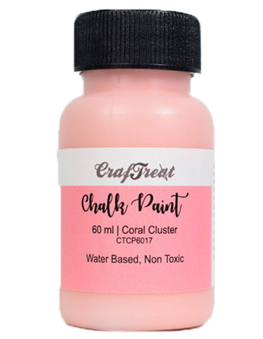 CrafTreat Chalk Paint Coral Cluster 60ml