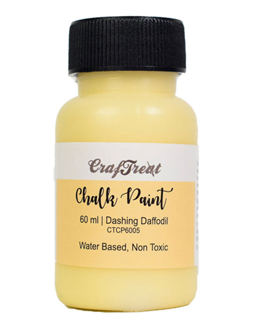 CrafTreat Chalk Paint Dashing Daffodil 60ml