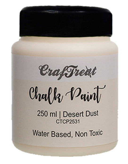 CrafTreat Chalk Paint Desert Dust 250ml