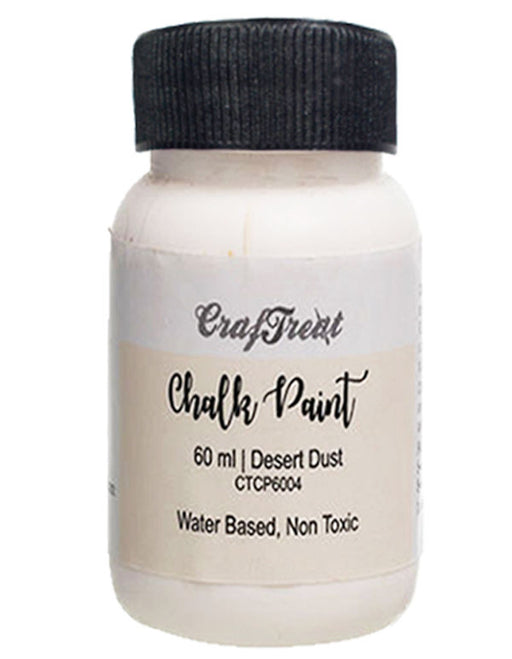 CrafTreat Mixed media chalk Paints off white Multi surface paints online
