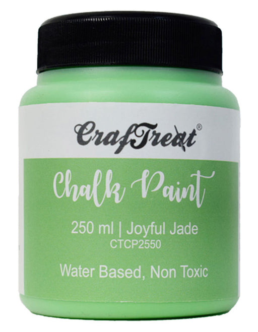 Buy CrafTreat Olive Green Acrylic Chalk Paint 250ml, Multi Surface and  Mixed Media Paints — Craftreat