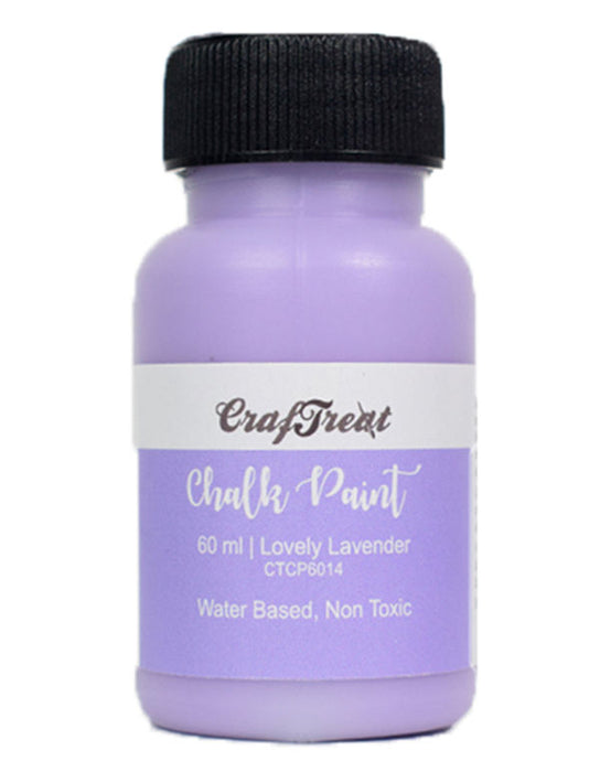 CrafTreat Chalk Paint Lovely Lavender 60ml