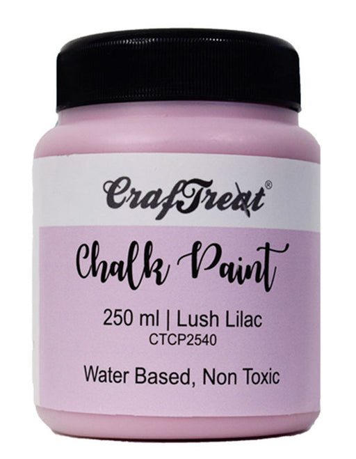CrafTreat Lush Lilac Mixed media chalk Paints Multi surface paints online