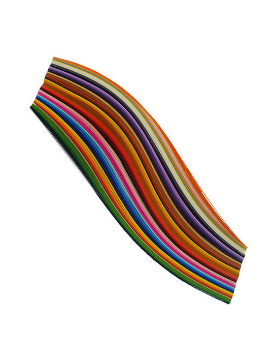 CrafTreat Quilling Paper Strips 5mm - Multicolor Quilling Paper Crafts Online
