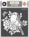 CrafTreat Flower Bird Stencil 12x12 Inches