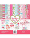 CrafTreat 6x6 Inches Valentine Pattern Paper Pack