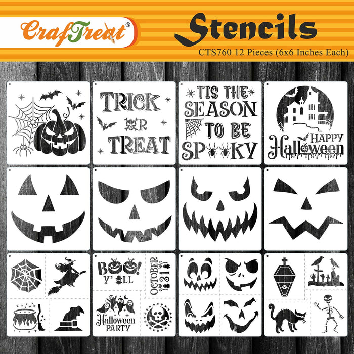 pumpkin face stencils for carving