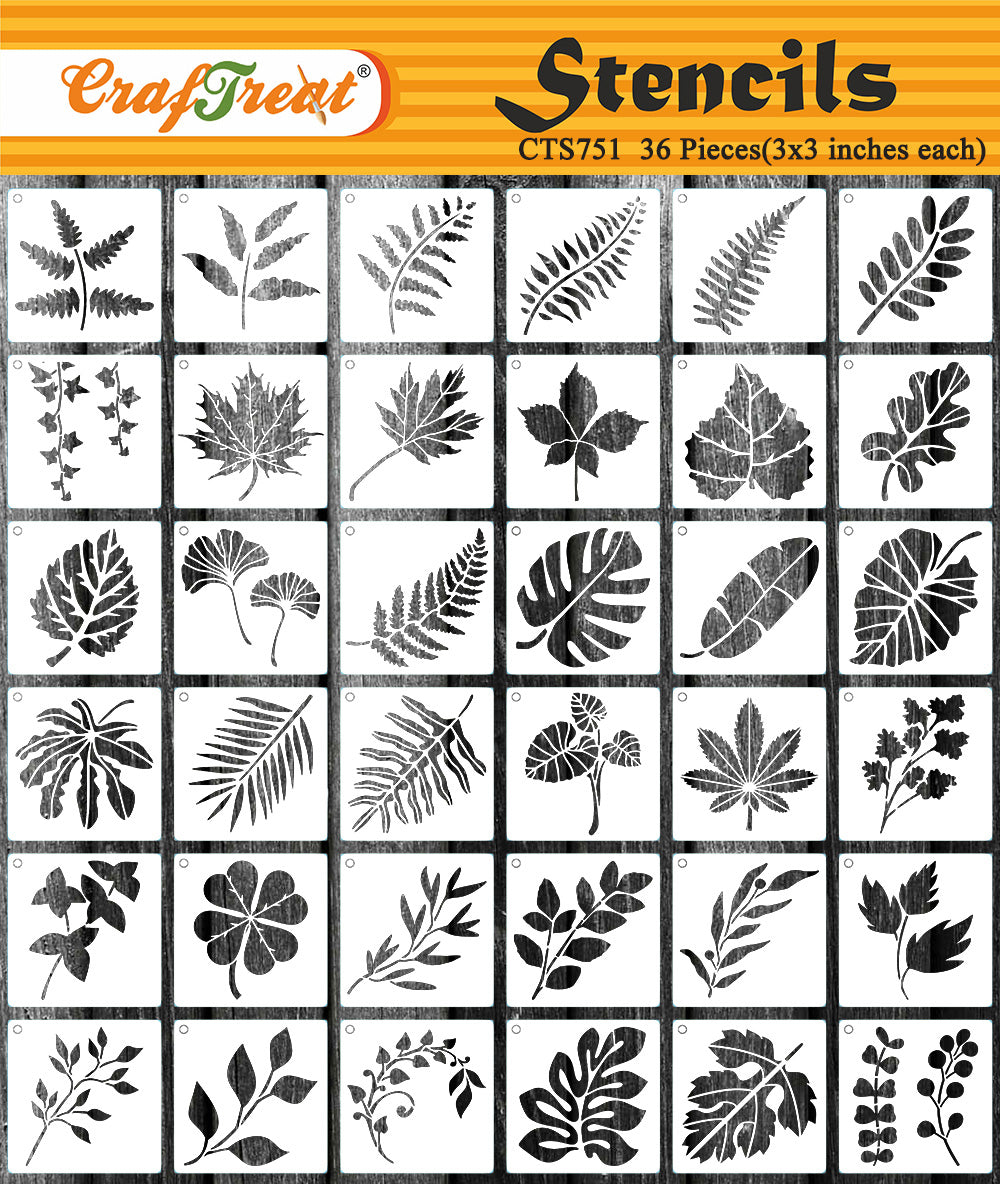 Free Leaf Patterns for Crafts, Stencils, and More