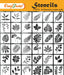 CrafTreat Stencil Tropical Leaves Set CTS750
