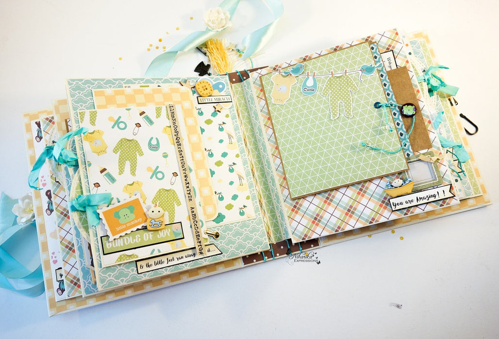 CrafTreat Cute Cuddly Paper Pack Scrapbook Album Online