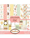 CrafTreat Cute Cuddly Girl 12x12 Inches Baby Girl Design Pattern Paper Pack