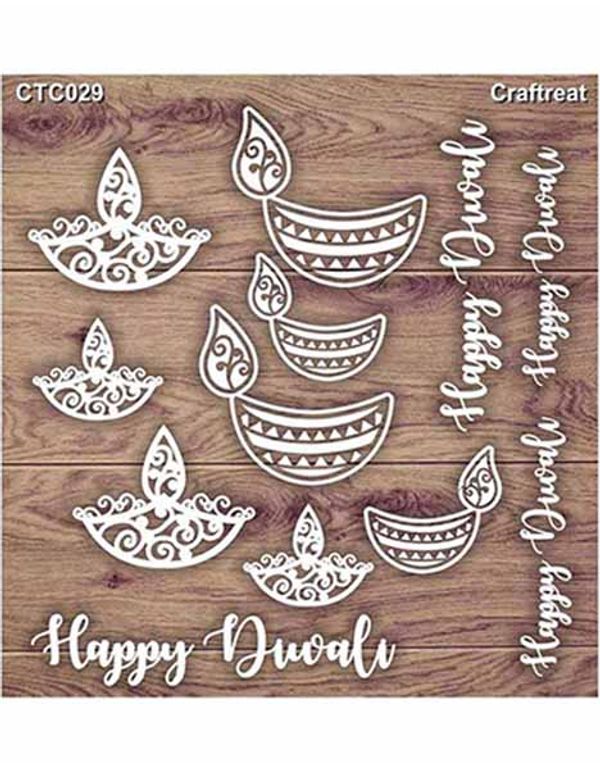 Diwali Lamps Decoration Icons Set Stock Vector by ©stockgiu 599407384