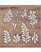 Foliage1 Laser Cut Chipboard CTC022 Chiplets for Scrapbooking Crafts