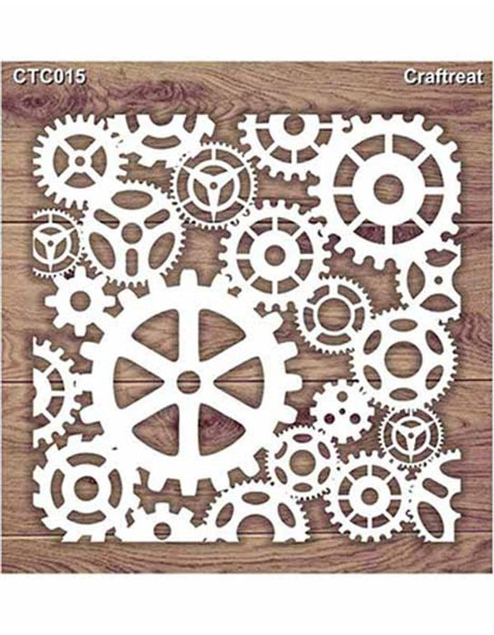 Gears Laser Cut Chipboard CTC015 Chiplets for Scrapbooking Crafts
