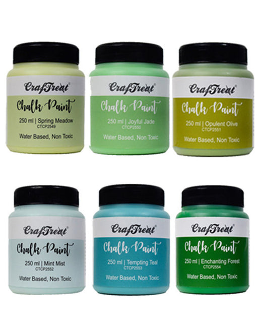 Buy Green Teal Family, Multi Surface and Mixed Media Paints