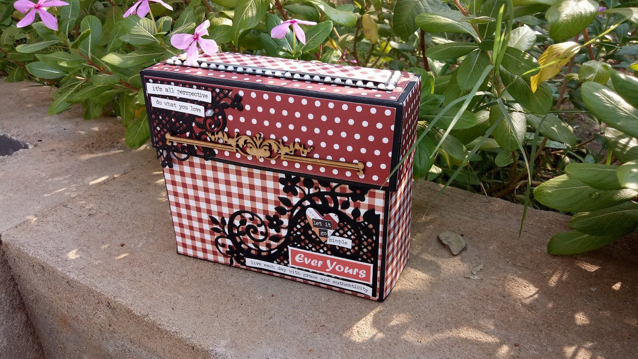 CrafTreat In Love Paper Pack for Scrapbooking Box