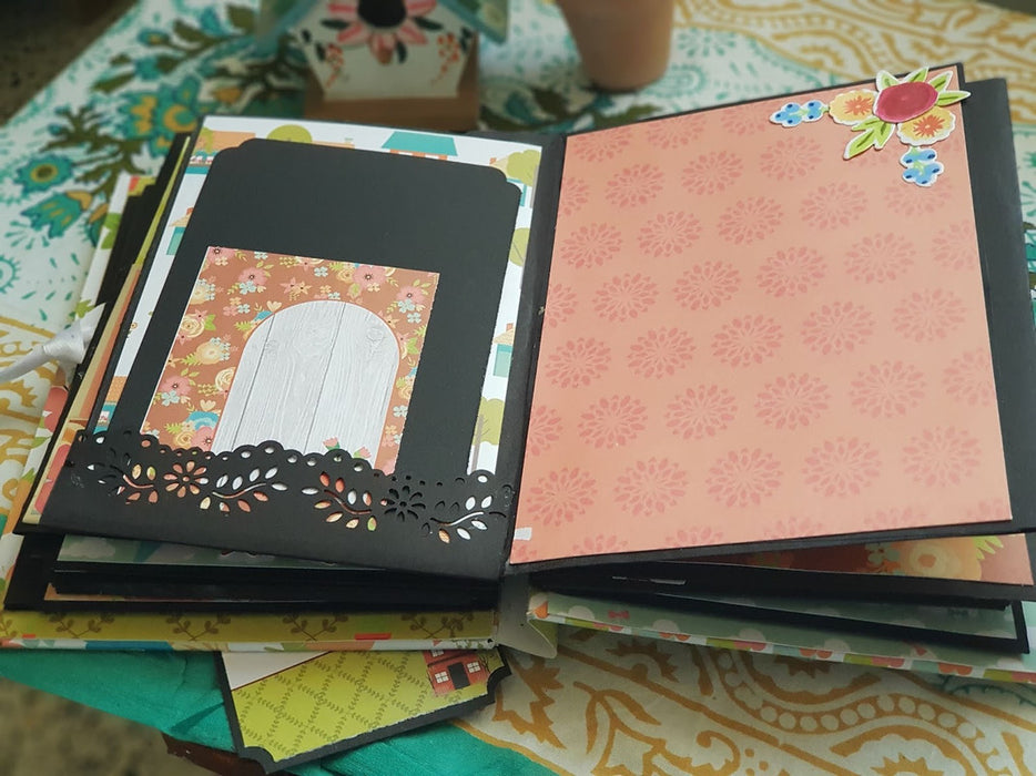 CrafTreat paper pack live today for scrapbook photo album