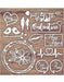 Love is all you need Laser Cut Chipboard CTC027