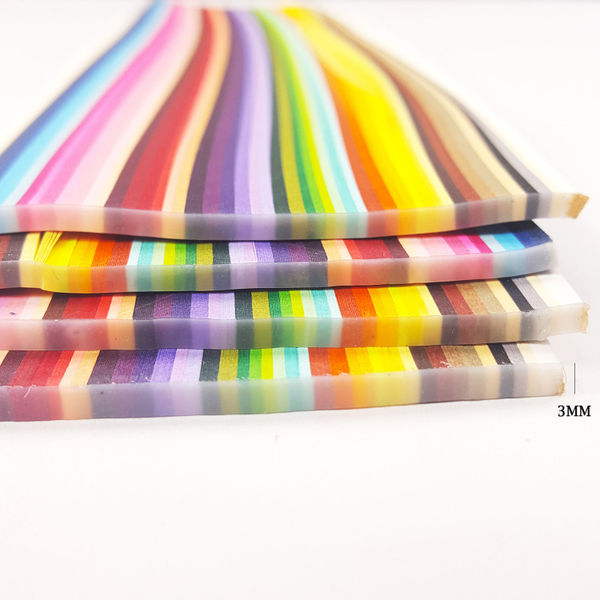 CrafTreat Quilling strips Multicolor Strips 3 MM