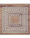 Nested Squares Wreath Laser Cut Chipboard CTC046