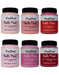 CrafTreat Pink Red Family 250mlChalk Paint Set Mixed Media Paints