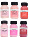 CrafTreat Pink Red Family 60mlChalk Paint Set Mixed Media Paints