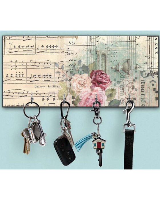 CrafTreat Decoupage Paper Music speaks 8Pcs for home decor Card Making crafts