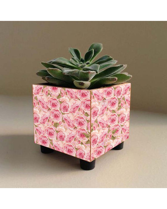 CrafTreat Decoupage Paper Pink Blooms 8Pcs A4
