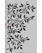 CrafTreat Geometric Seamless Pattern Stencil For Wall Paintings Geometric Stencil For Walls Geometric Pattern 23x23