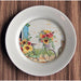 CrafTreat decoupage paper garden flowers decoration on plates