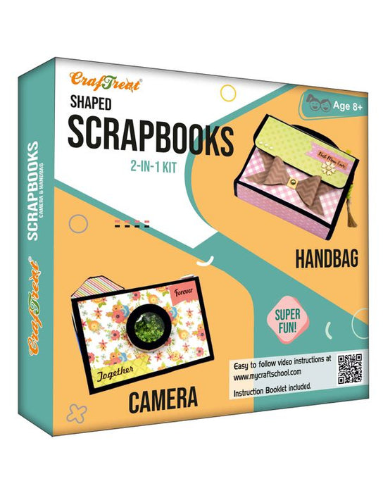 Ahmagen 348pcs Scrapbook Kit, Scrapbooking Supplies kit with