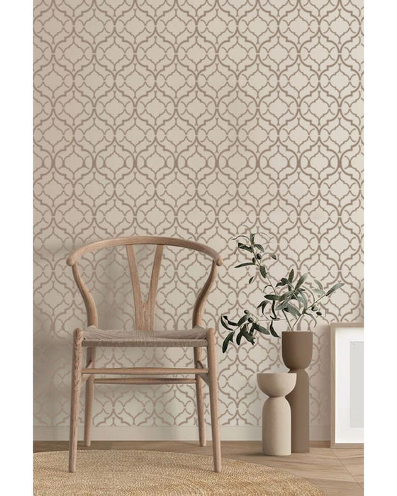 Large Trellis Pattern wall stencil for Paintings 