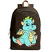 CrafTreat Stencil Cute Dragon for School Bags