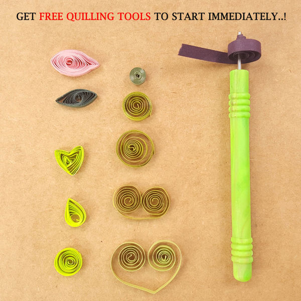 CrafTreat Quilling Papers Free Quilling Tools Quilling Paper Craft Ideas