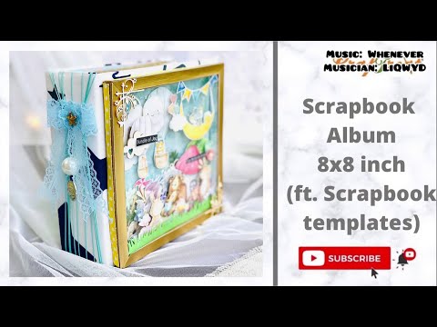 8x8 Scrapbook Album 